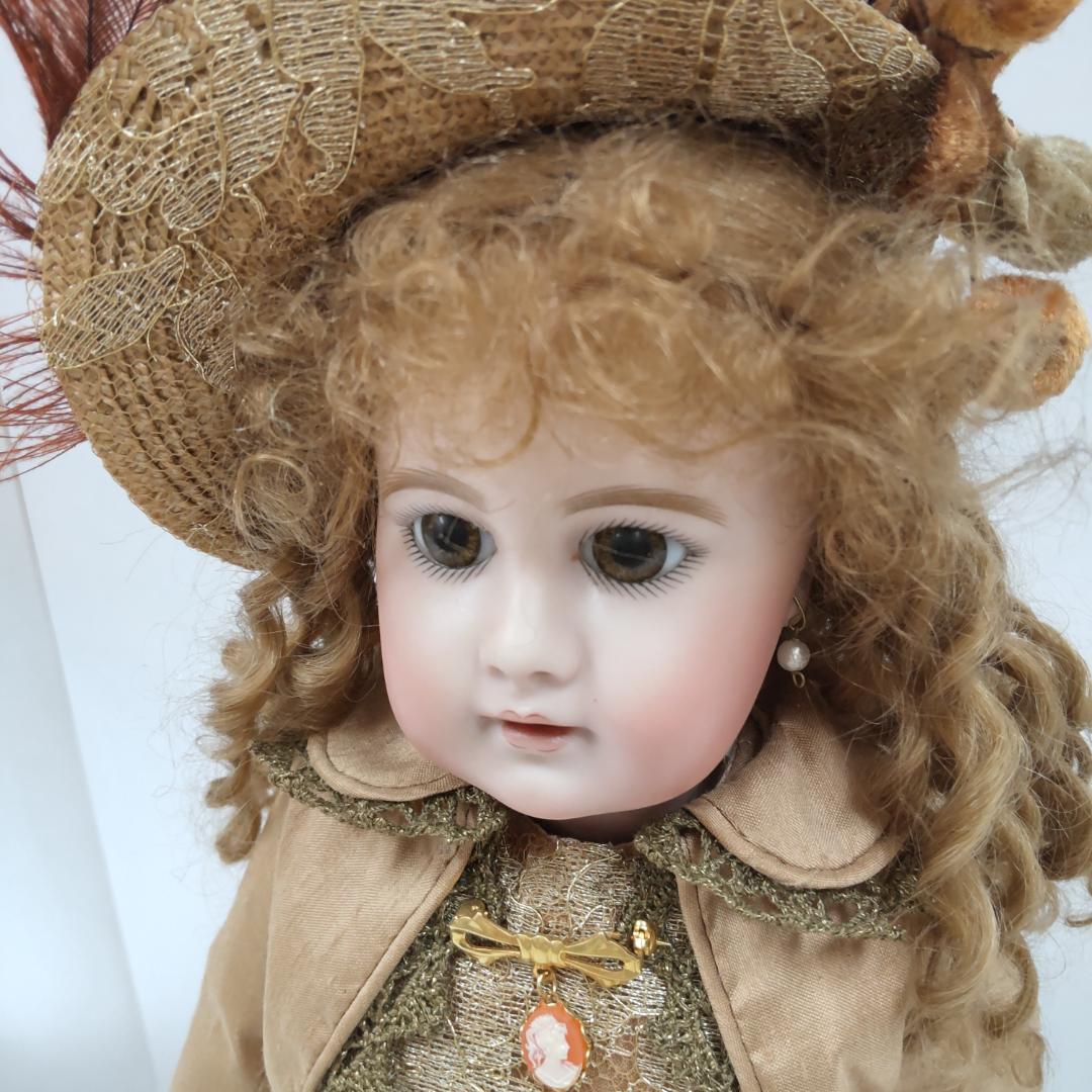 シモンハルビック 939　アンティークドールリプロ　作家　ビスクドール