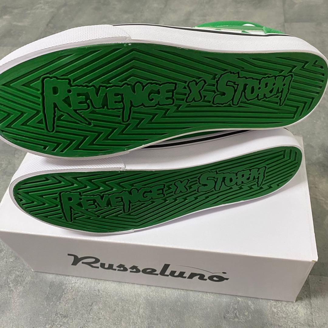 【新品】Russelunoラッセルノ コラボ ゴルフシューズ　グリーン　28cm