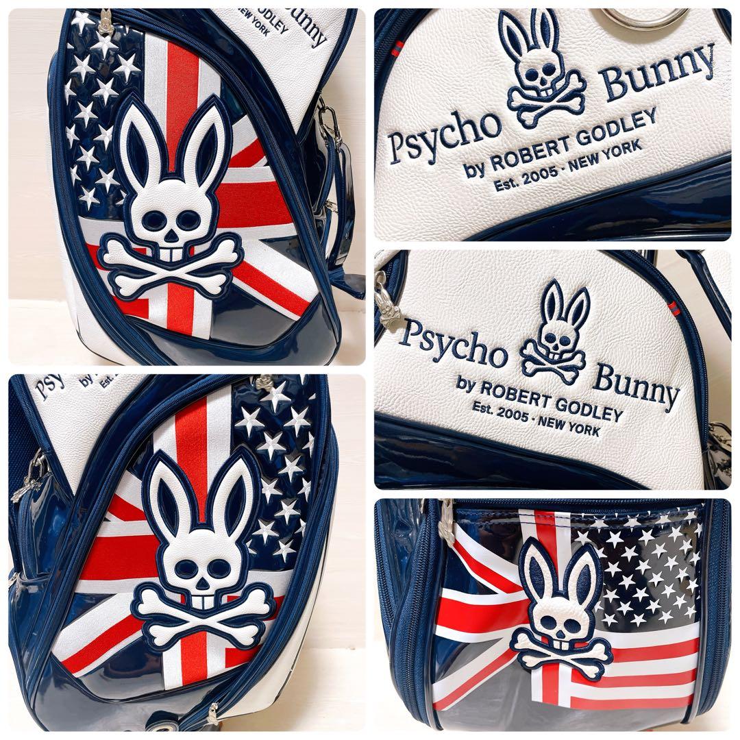 良品 サイコバニー キャディバッグ アングロアメリカン 9型 5分割