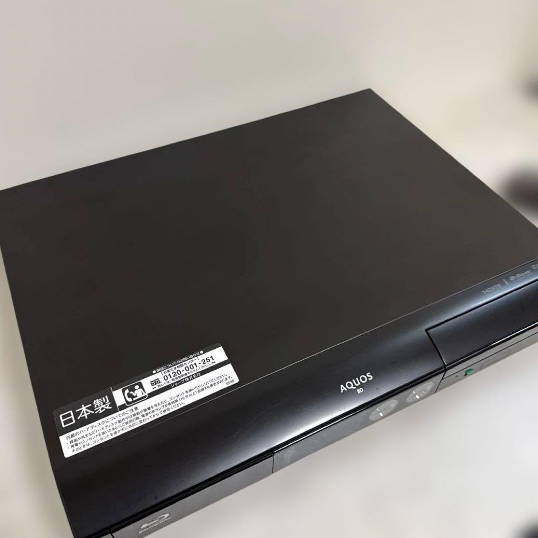 SHARP AQUOS アクオス250GB ブルーレイレコーダー HDMI付