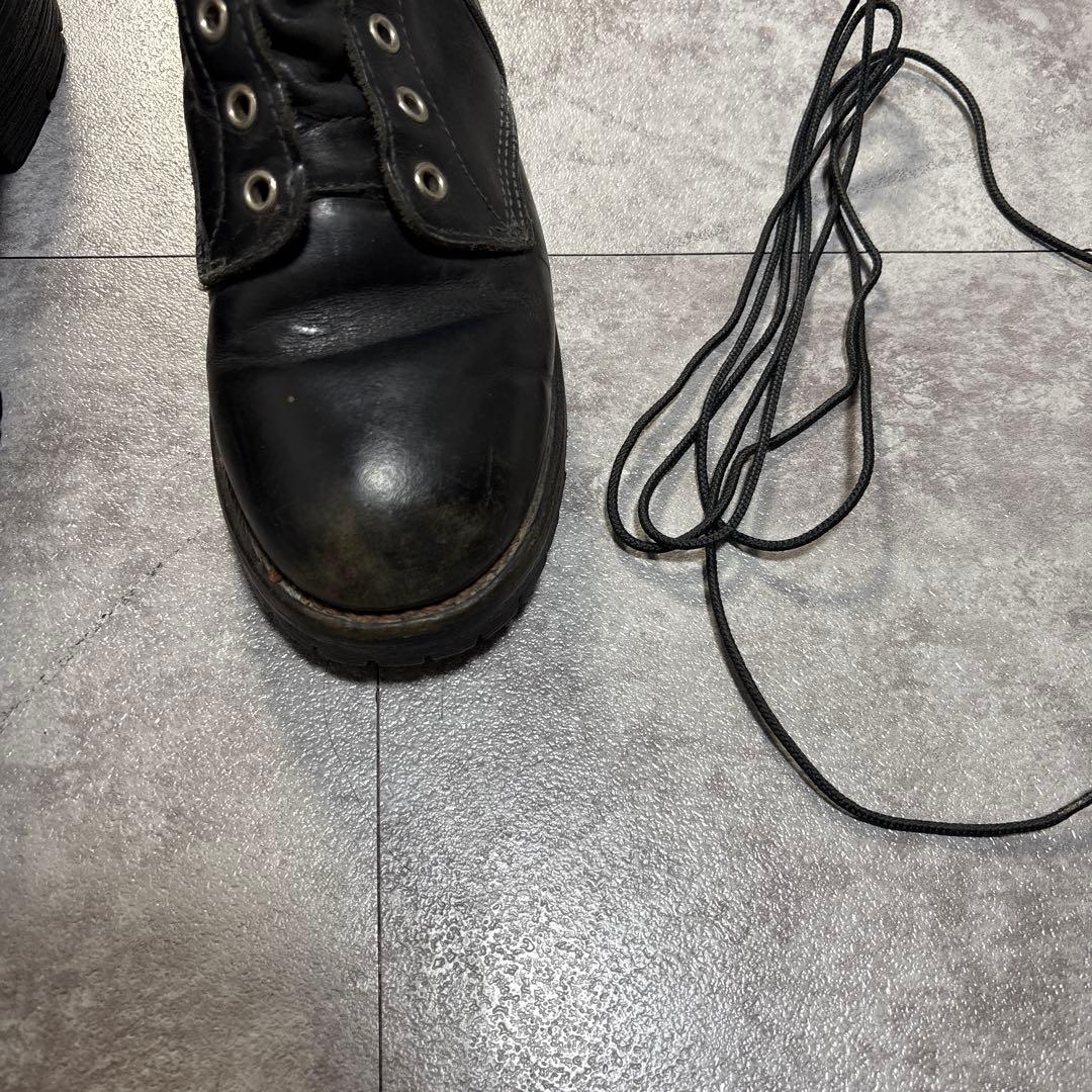 redwing ロガーブーツ　ブラック　ヴィンテージ　アメカジ　オールブラック