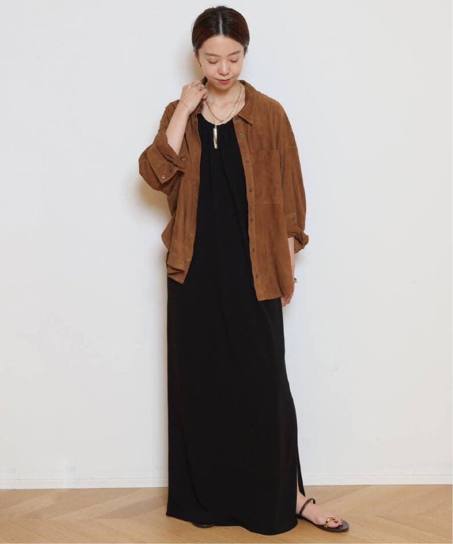 MUSE de Deuxieme Classe スエードシャツ