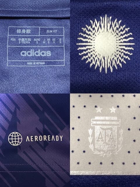 アルゼンチン代表 2022 #10 メッシ Mサイズ ユニフォーム 2枚セット
