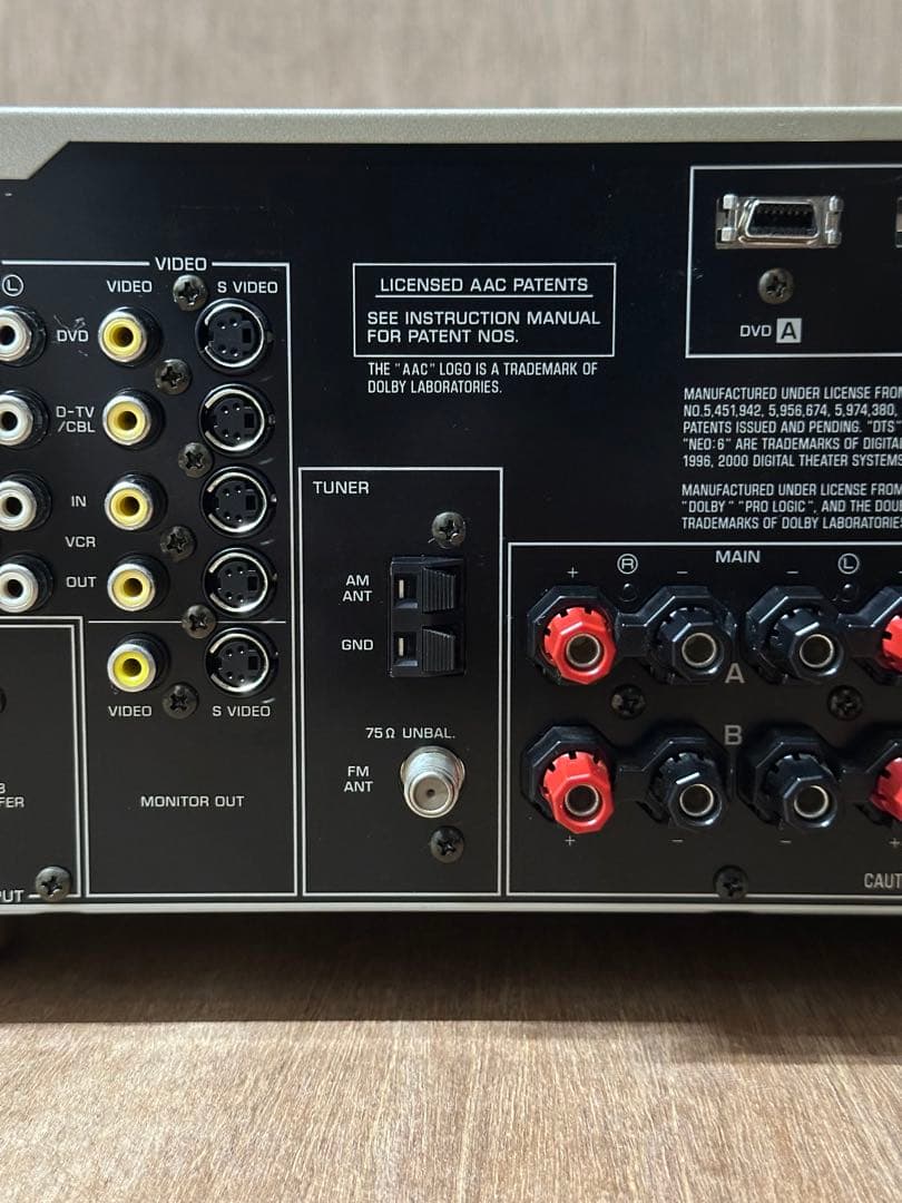 【外観美品動作正常】YAMAHA AVアンプ DSP-AX540