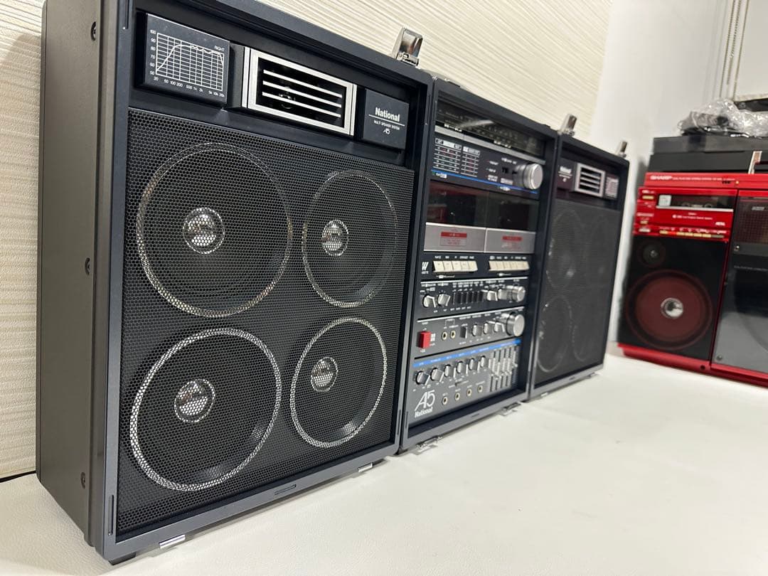 National RX-A5 Boombox /大型ラジカセ 美品・整備済