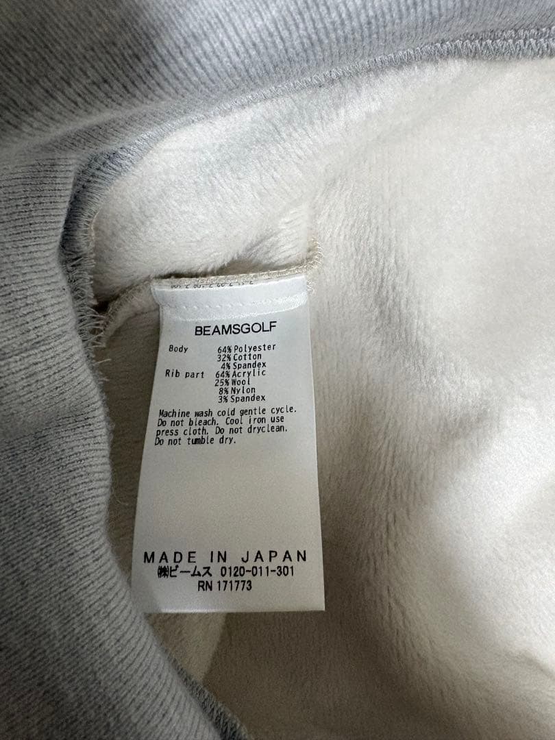 BEAMSGOLF ORANGE LABEL / 裏起毛 ストレッチ ハイネック