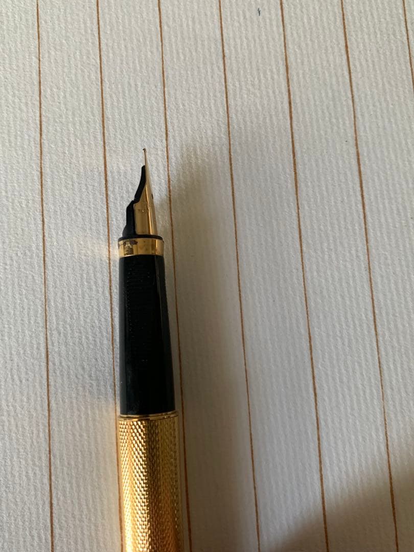 パーカー プリミア ゴールドグレンドルジュ 18Kペン先 万年筆