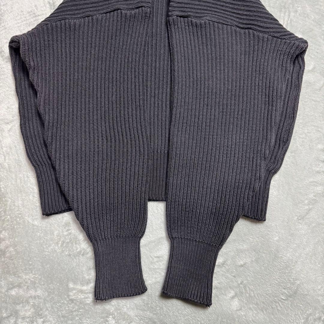 80s agnes b homme モックネック コットンニット フランス製