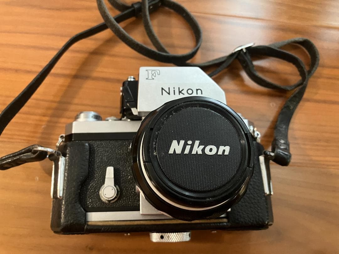 【ジャンク】Nikon F 一眼レフカメラ Nikkorレンズ付き