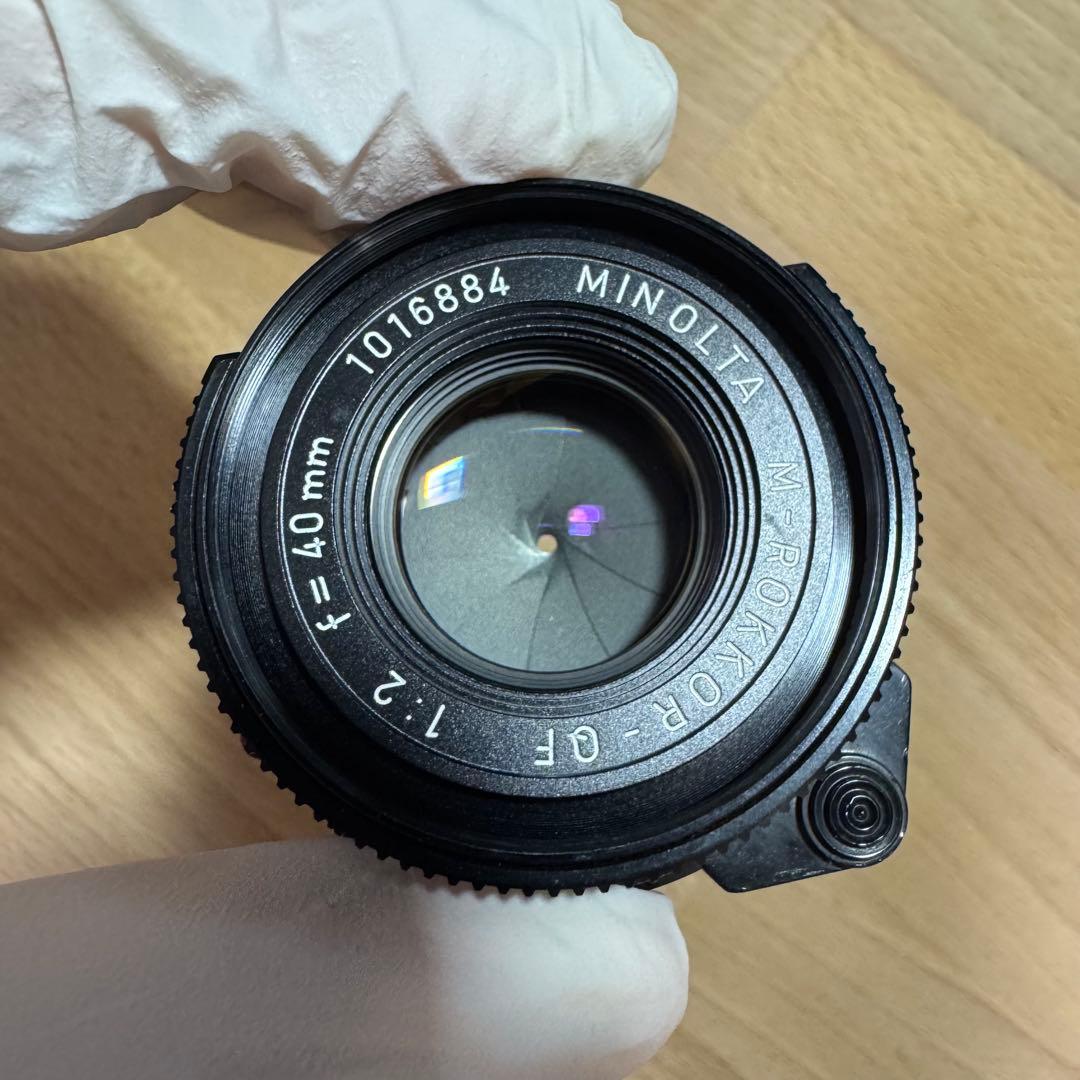 Minolta M-ROKKOR 40mm F2 ミノルタ