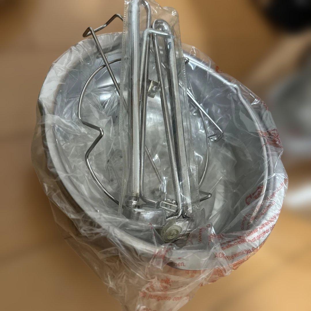 新品　T-fal 圧力鍋 クリプソ　6L 中カゴ付き