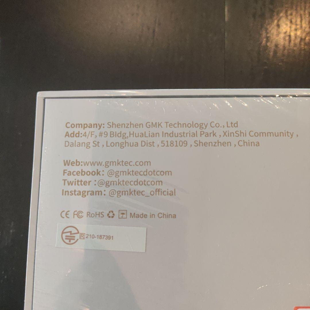 ミニPC GMKtec G3 PLUS B 16GB+512GB