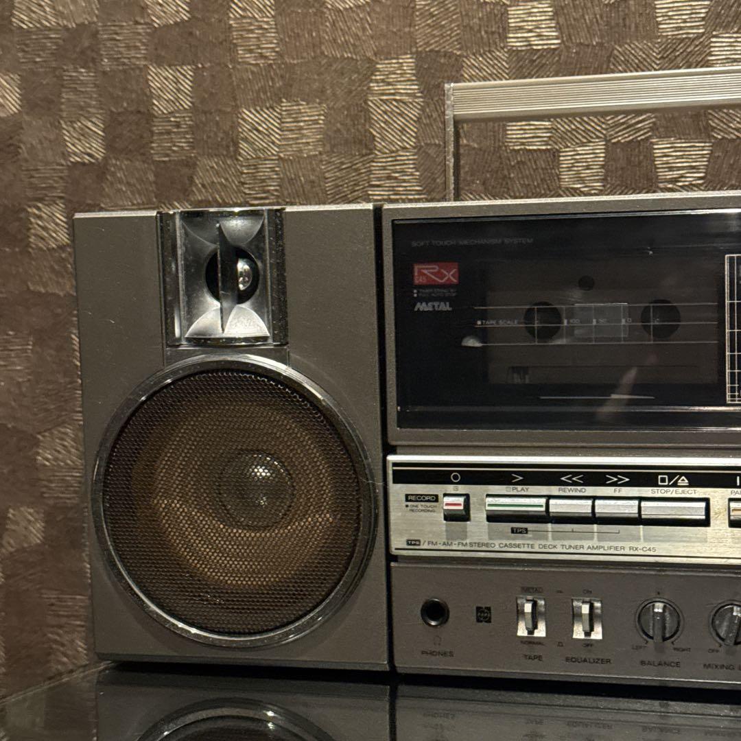 National RX-C45 分離型ラジカセ FM/AMラジオOK昭和レトロ