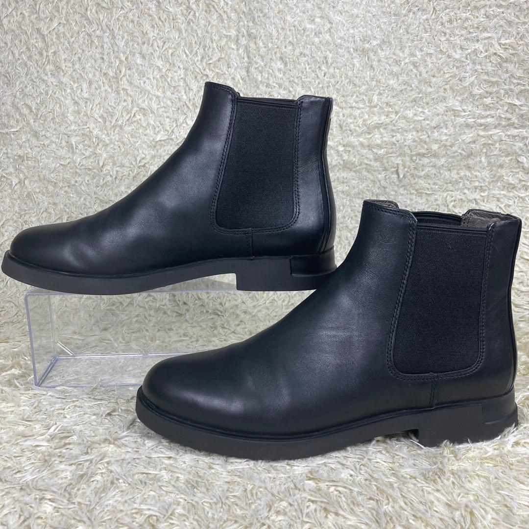 『極美品』カンペール IMAN イマン サイドゴアブーツ　ブラック　レザー　25