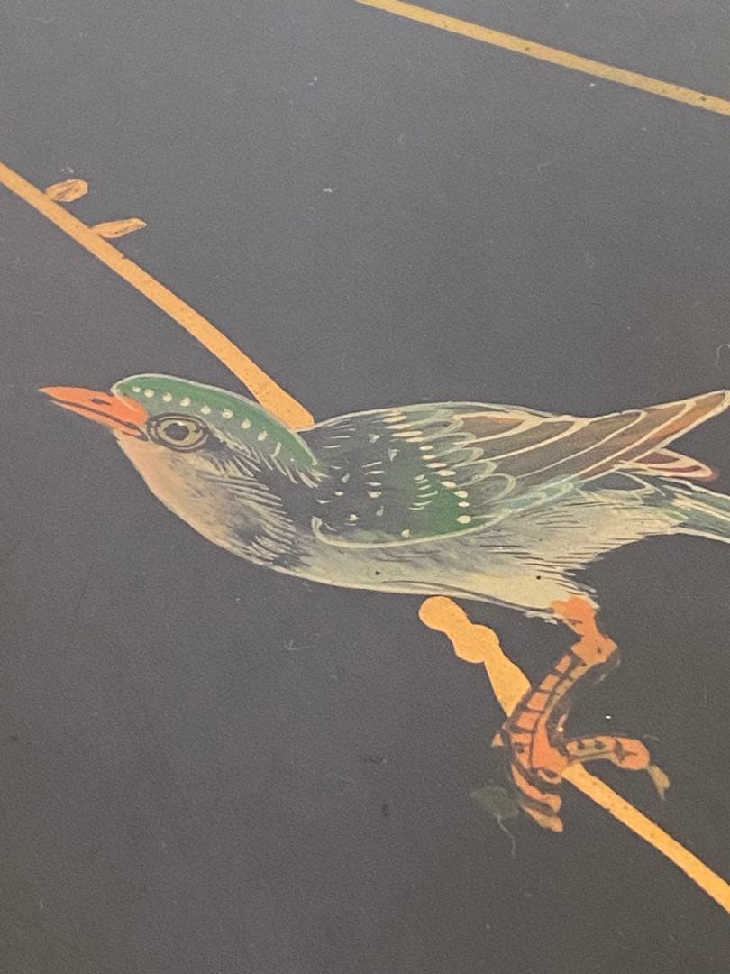 2692❣️ 中国家具 チェスト　花鳥図　引き出し