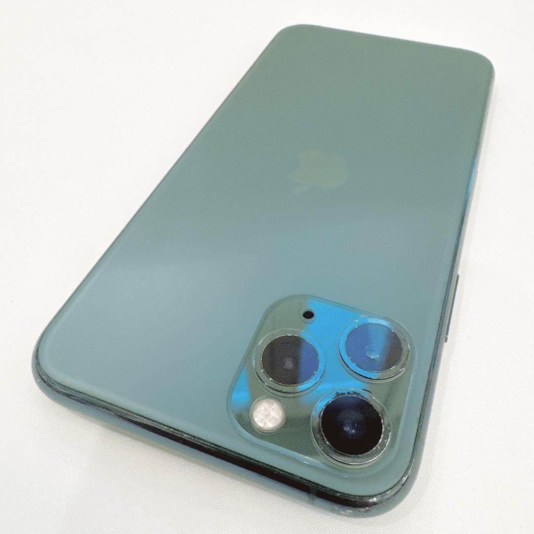 iPhone 11 Pro グリーン256G SIMフリー バッテリー100%