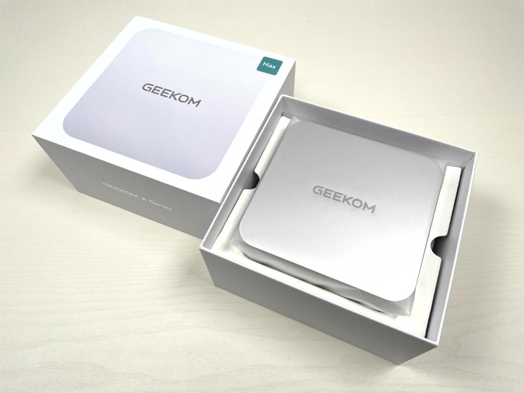 使用短め GEEKOM A9 MAX／AMD Ryzen AI 9 HX 370