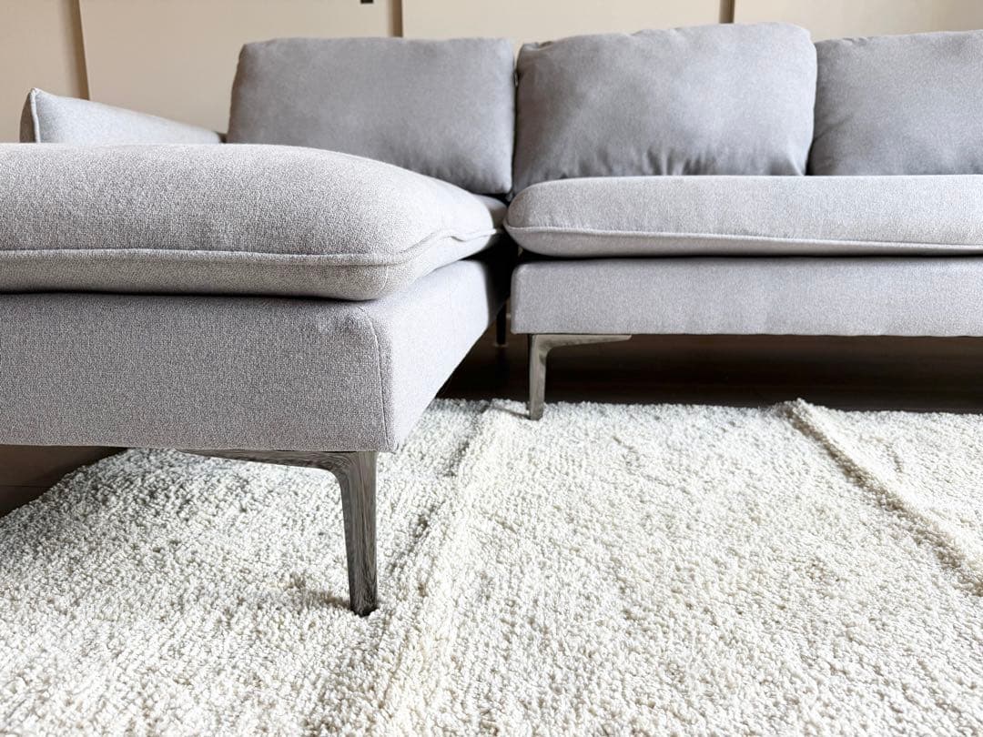 グレー コーナーソファー