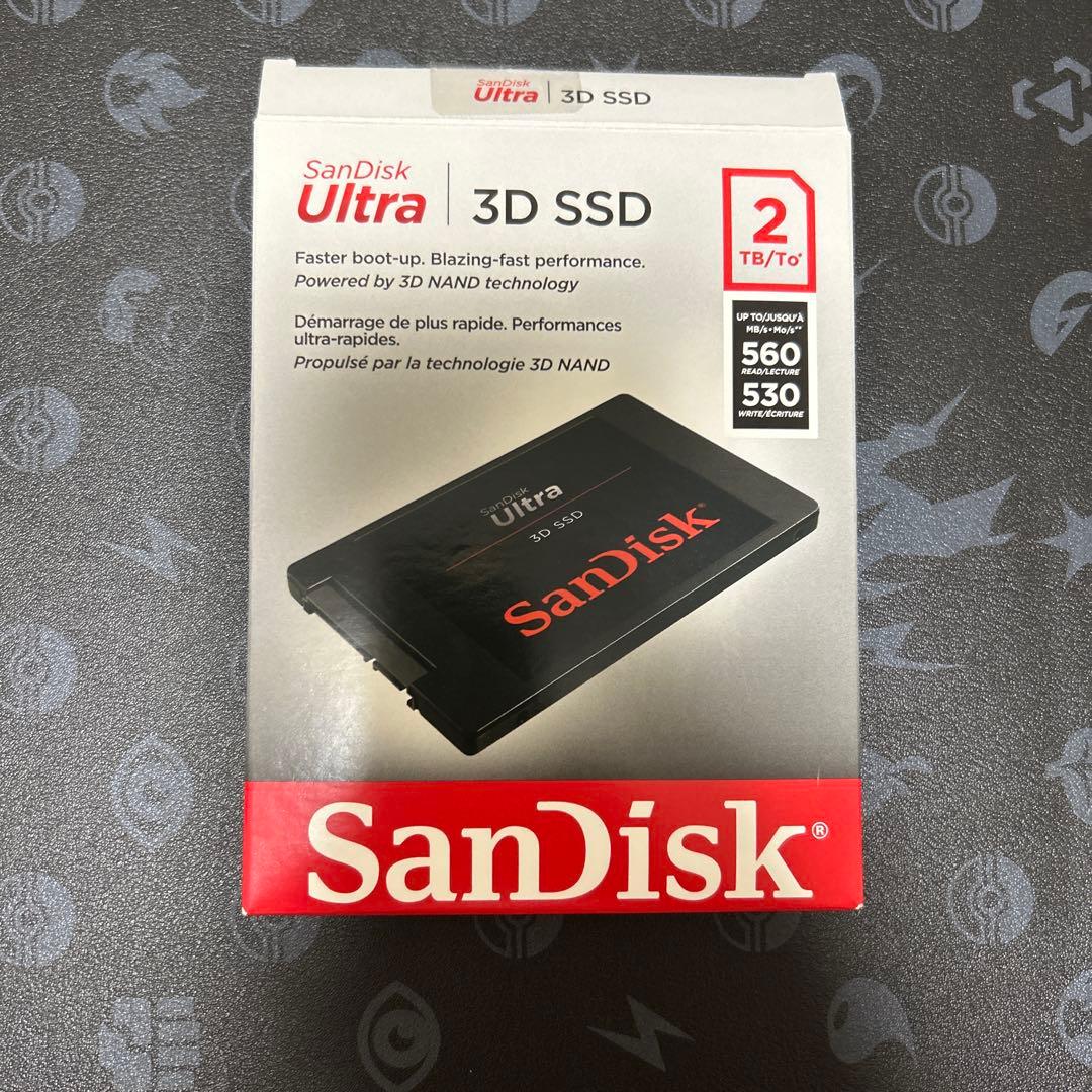 内蔵型SSD SunDisk SSD 2T