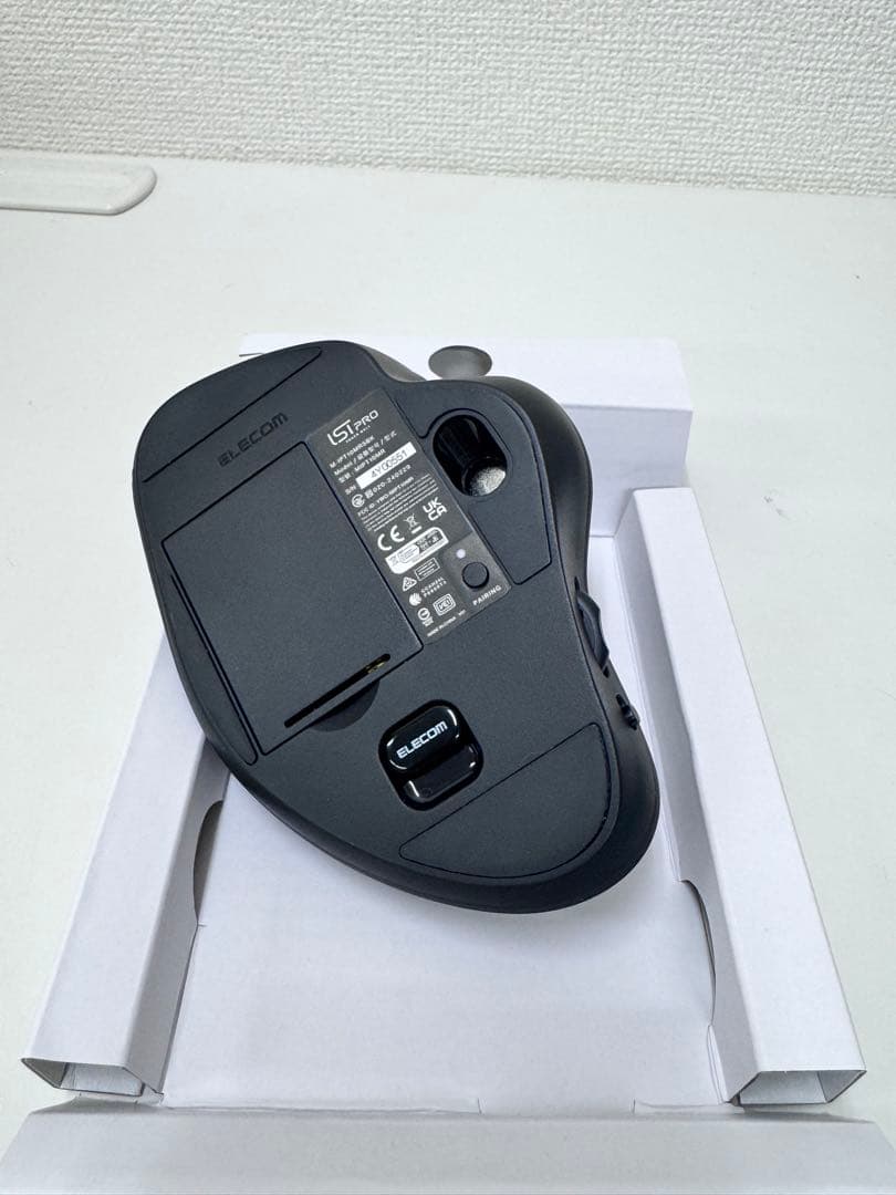12P2#17 エレコム トラックボールマウス IST M-IPT10MRSBK