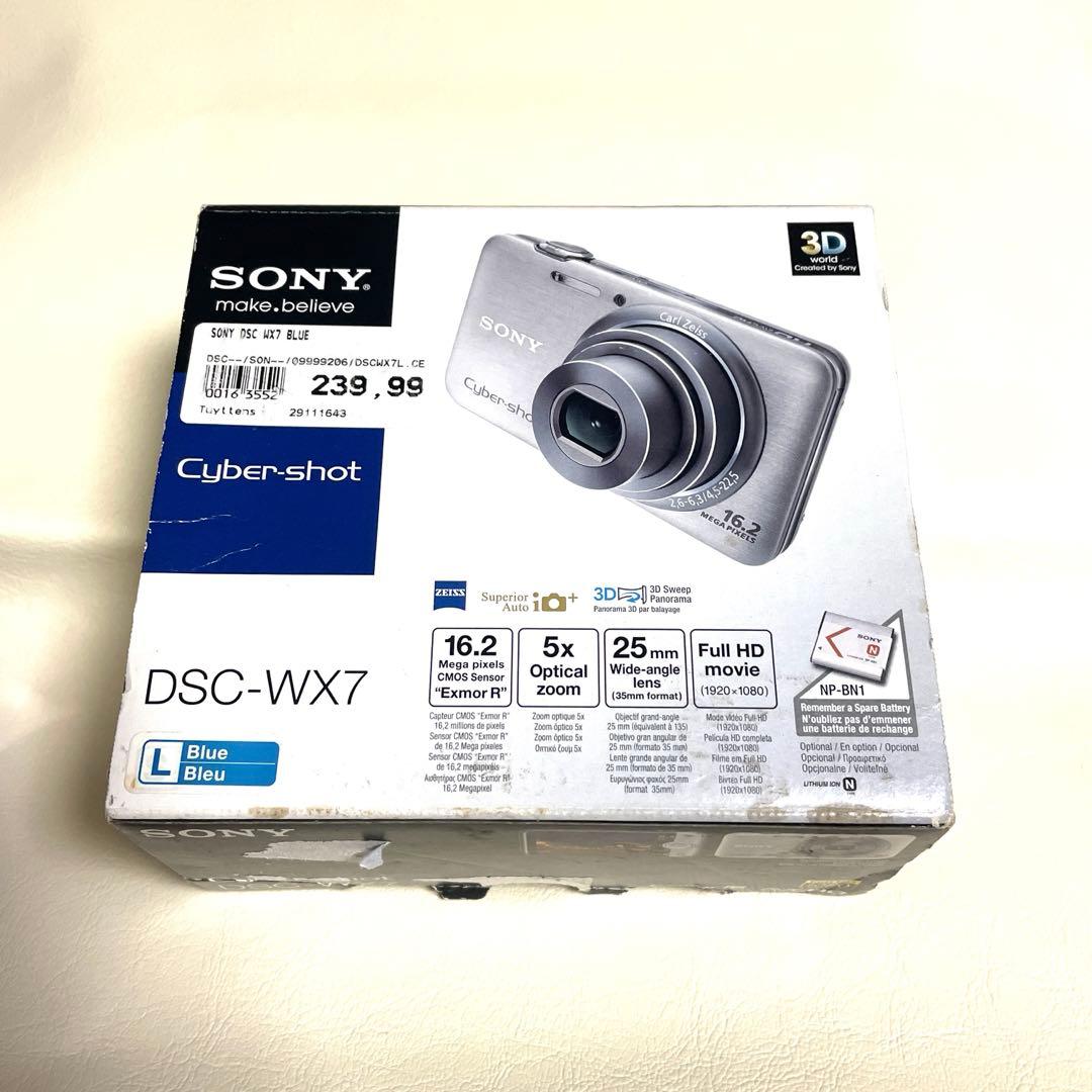 Sony DSC-WX7 海外版　元箱付