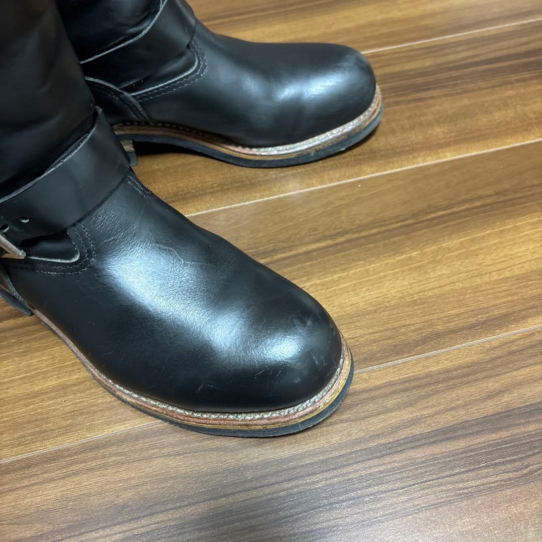 レッドウイング2268エンジニア黒ブラッククローム【8D 26センチ7年良品】