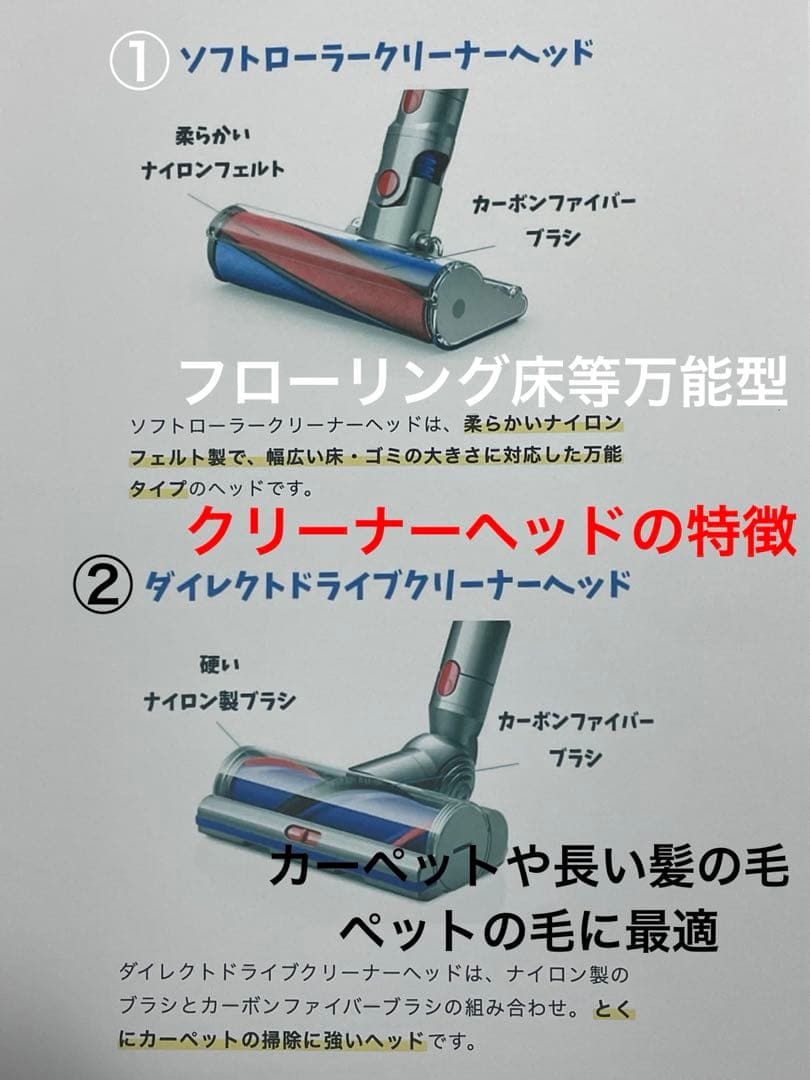 ダイソン④SV14V11純正スタンド 新品伸縮式パイプ ヘッド選択 補強トリガー