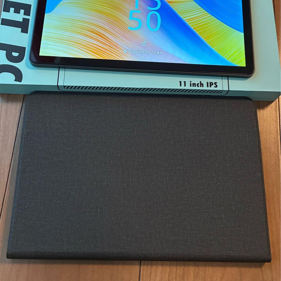 美品 11インチ Android15 タブレット ケース付き