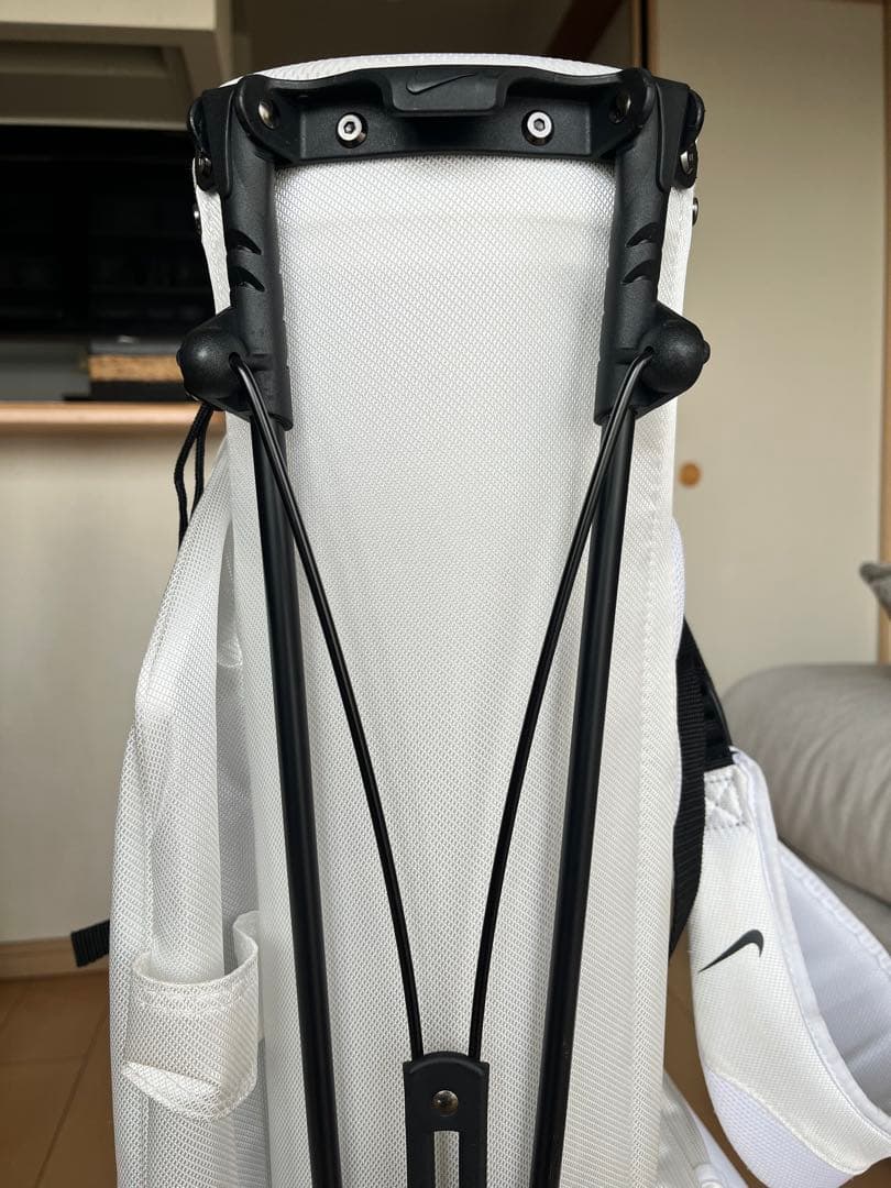 超美品希少ナイキ NIKE スタンド型キャディバッグ　軽量　スポーツライト　白