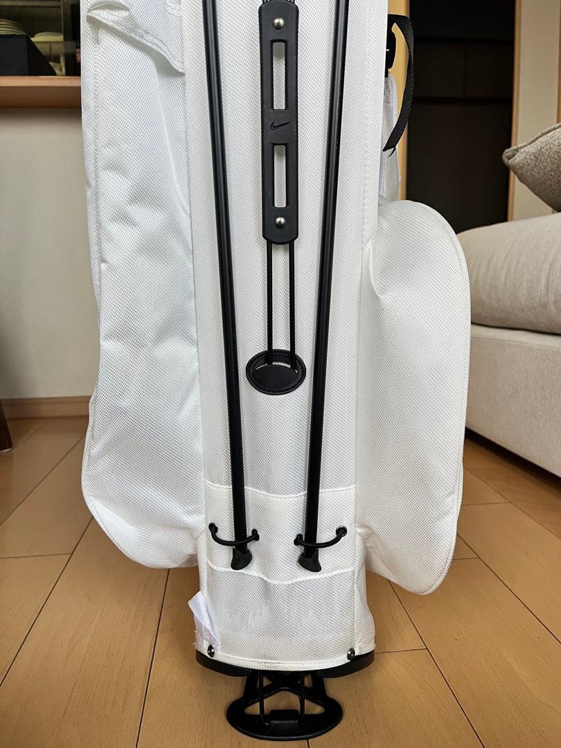 超美品希少ナイキ NIKE スタンド型キャディバッグ　軽量　スポーツライト　白