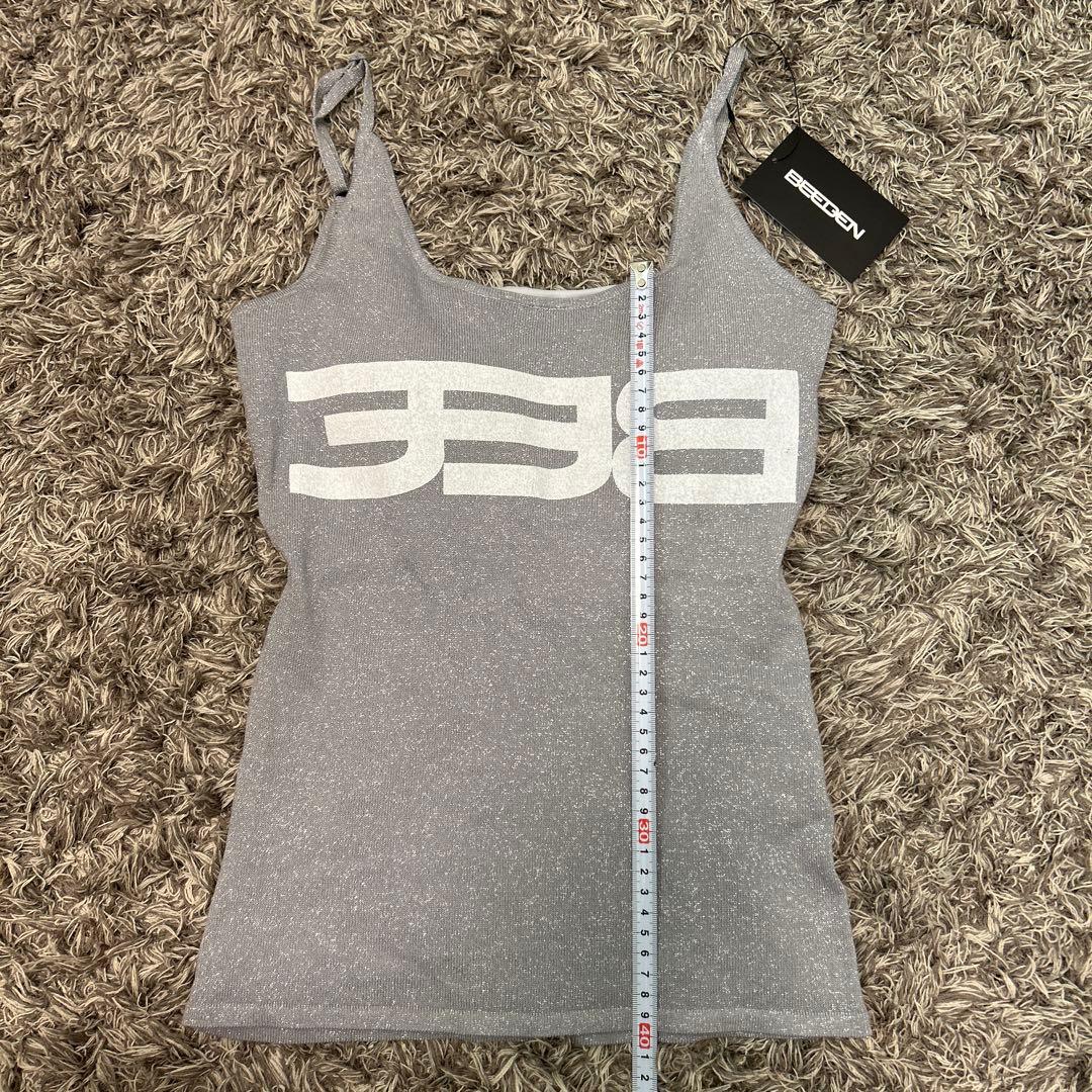 BEEDEN PRINT BACK OPEN CAMISOLE （未使用）