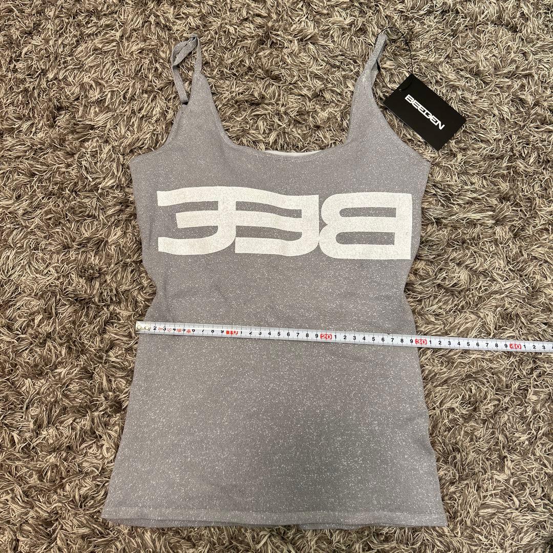 BEEDEN PRINT BACK OPEN CAMISOLE （未使用）