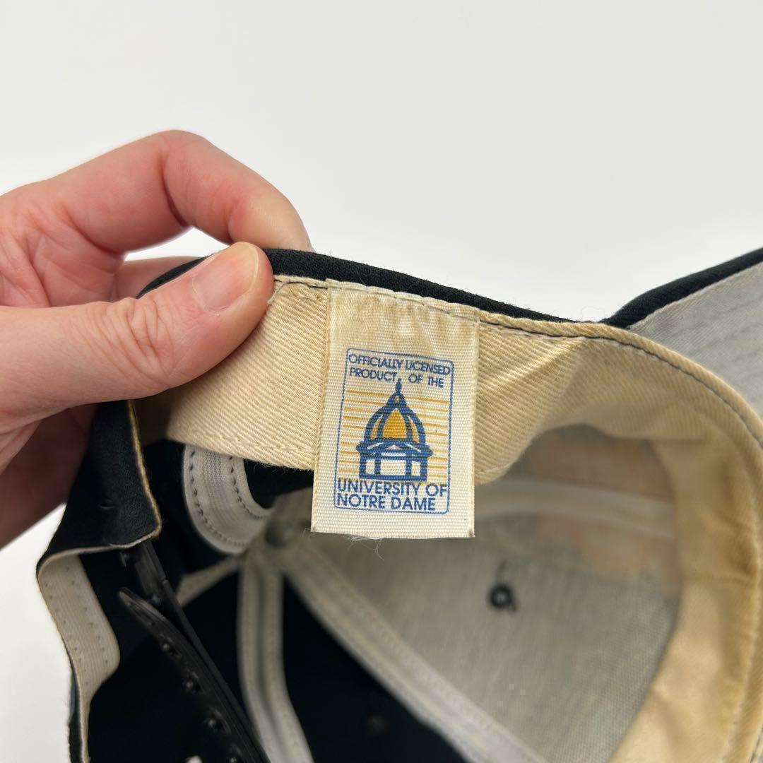 激レア 80sVINTAGE NEWERA ノートルダム大 ヴィンテージキャップ