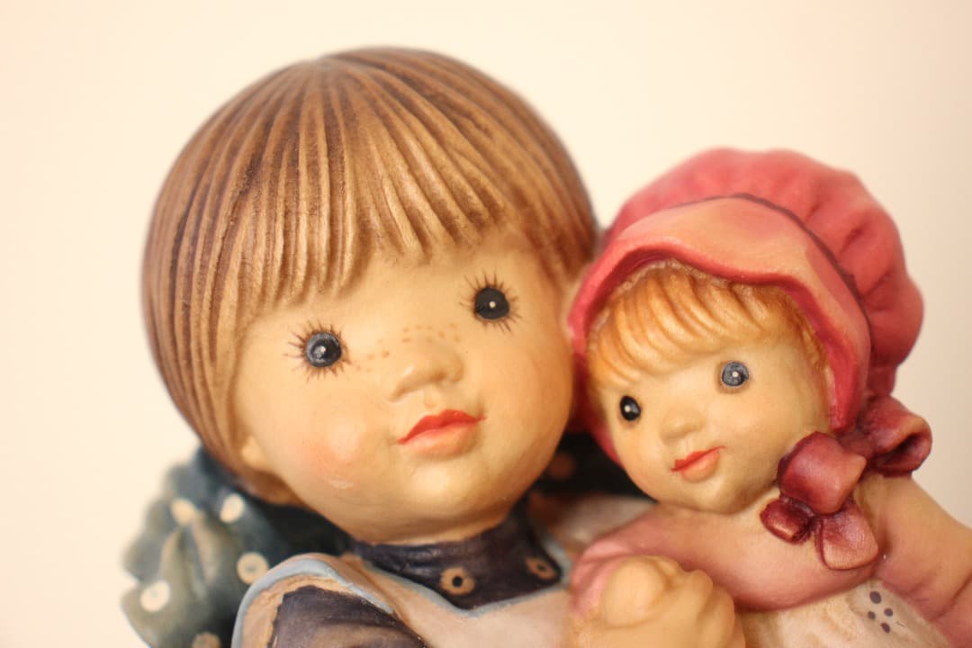 イタリア　ANRI社　サラ・ケイ　マイフェイバリットドール　手彫り　木彫り人形