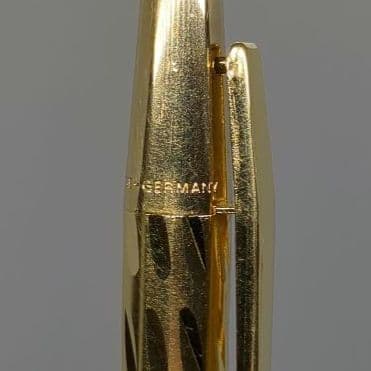 【20金張り】モンブラン ノブレス ゴールド ダイヤモンドカット ドイツ製