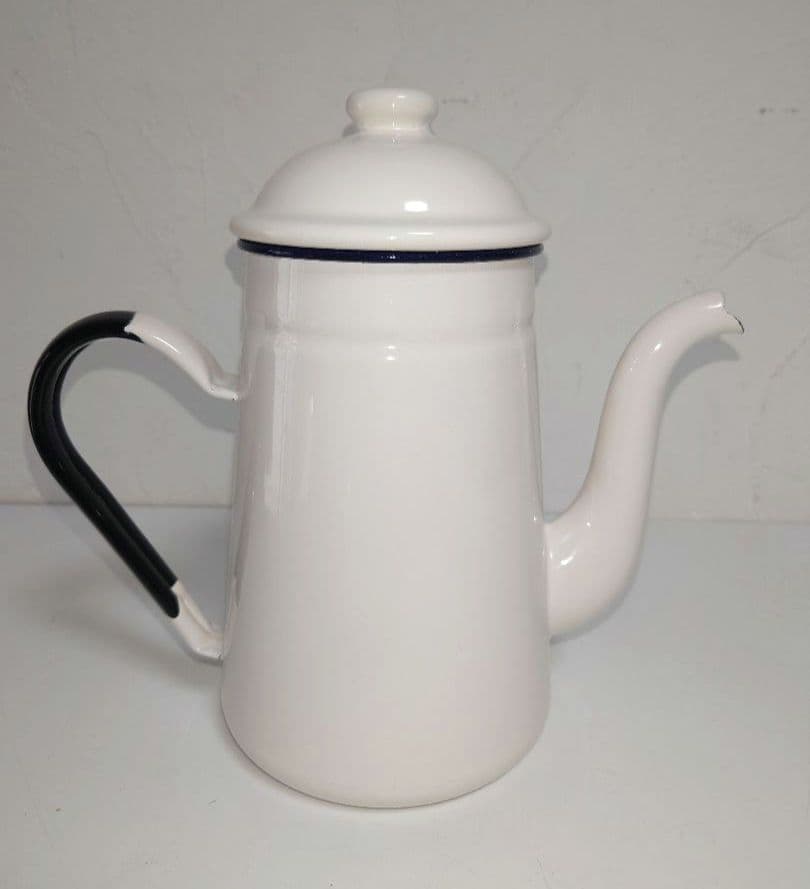 ホーロー鍋 ポット ケトル 未使用ミルクパン アンティーク レトロ 調理器具