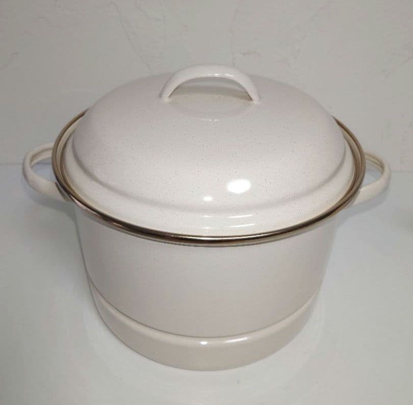 ホーロー鍋 ポット ケトル 未使用ミルクパン アンティーク レトロ 調理器具