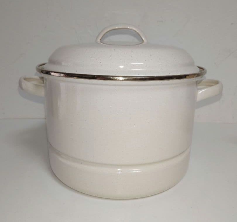 ホーロー鍋 ポット ケトル 未使用ミルクパン アンティーク レトロ 調理器具