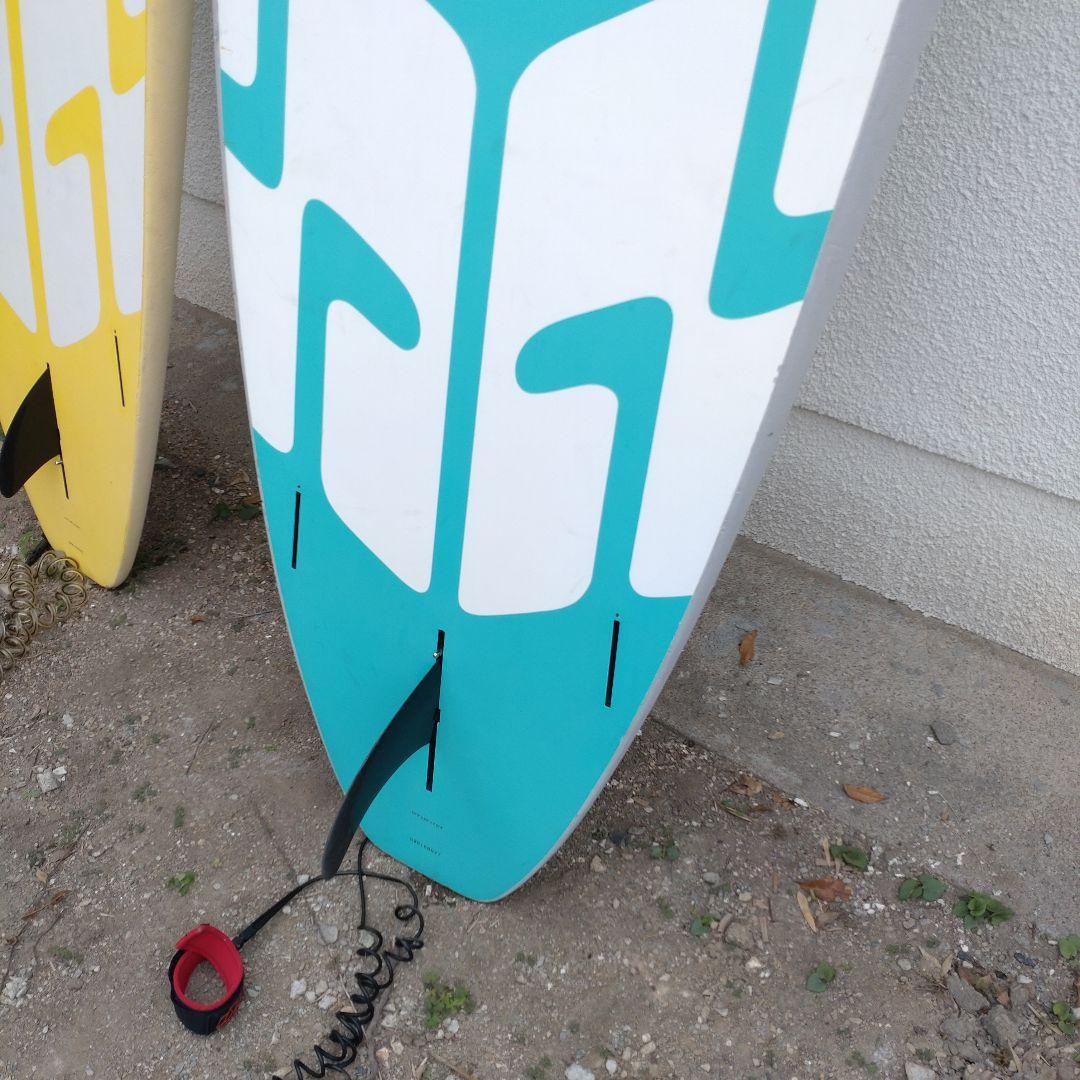 【2個セット SUPボード】SAWARNA 中古品 セーフティコード、フィン付