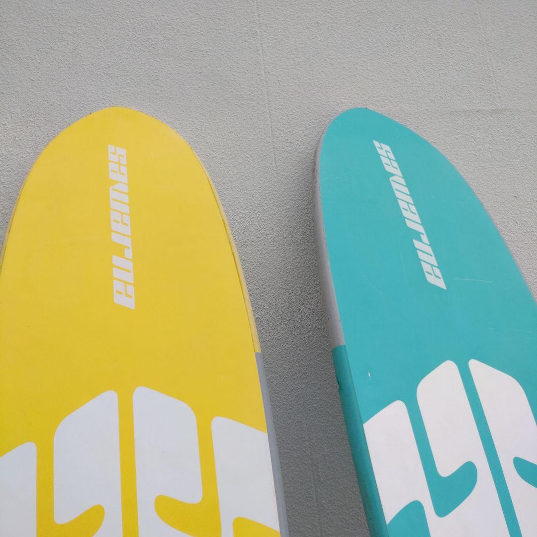 【2個セット SUPボード】SAWARNA 中古品 セーフティコード、フィン付