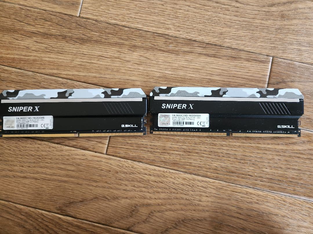B*n様 G.SKILL Sniper X DDR4 16GB (2x8GB)
