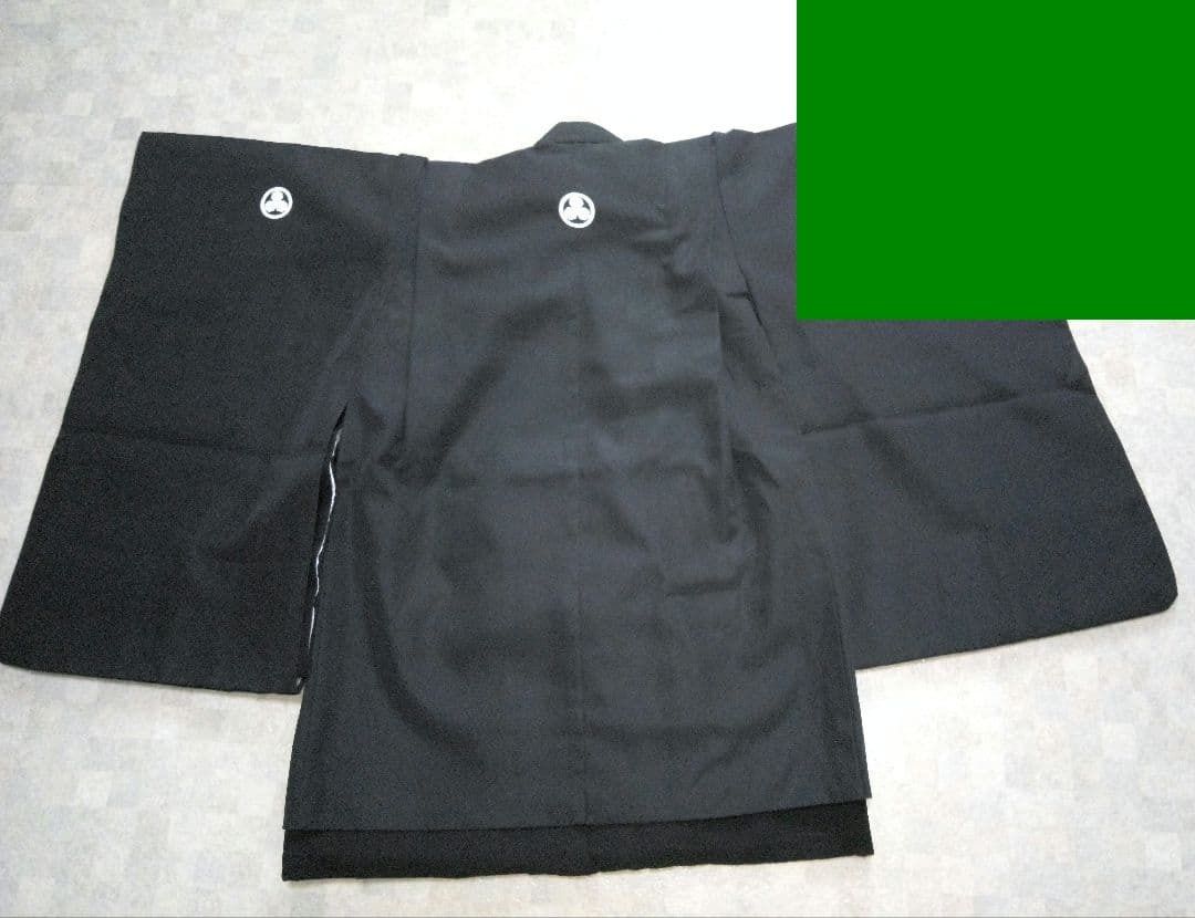 【七五三5歳用】黒紋付袴セット