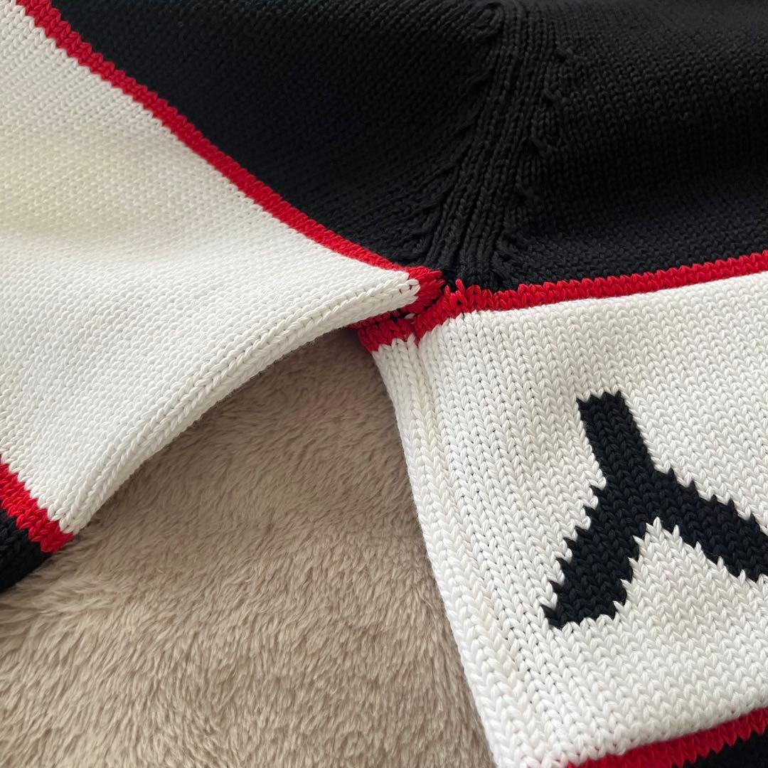 【美品】GIVENCHY ジバンシー リバース ロゴ ニット メンズニット