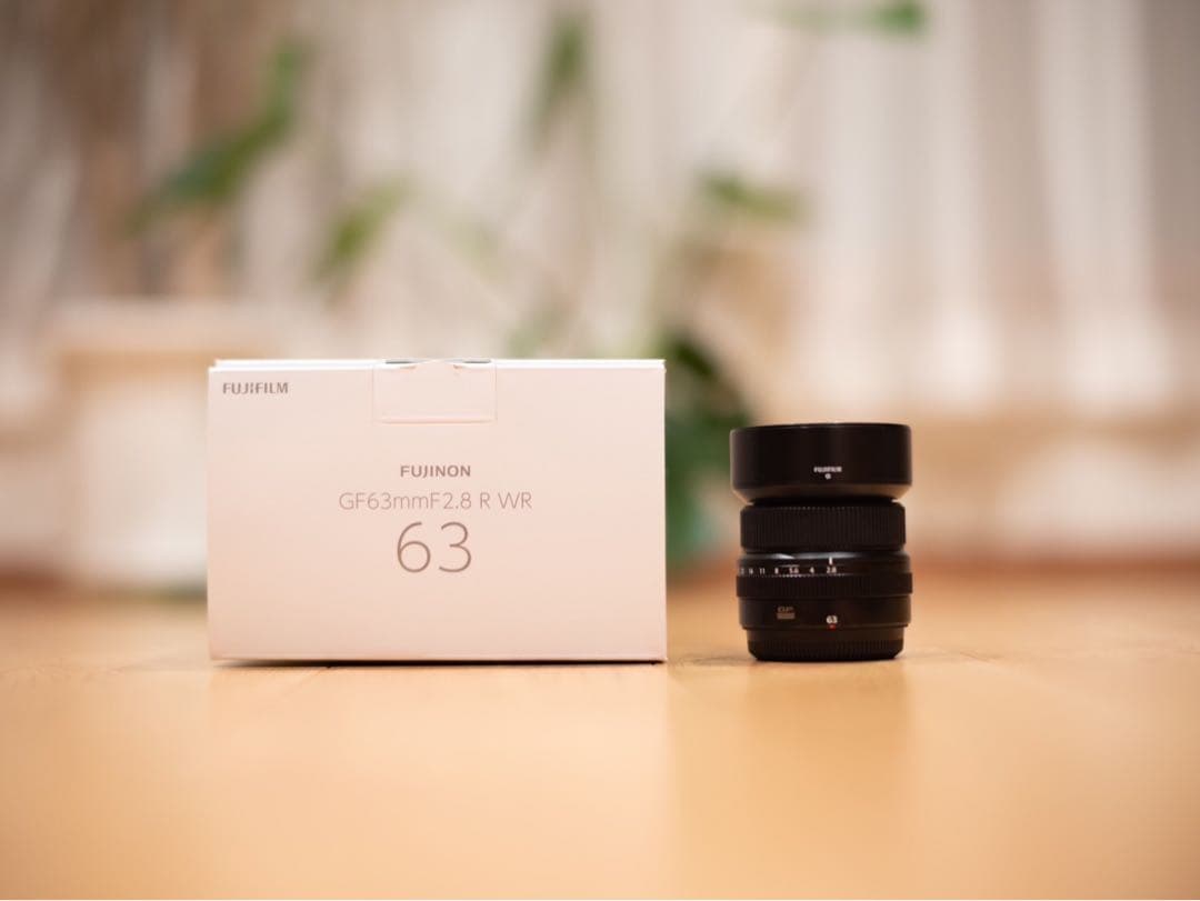 FUJIFILM 富士フイルム　GF63mmF2.8 R WR レンズ