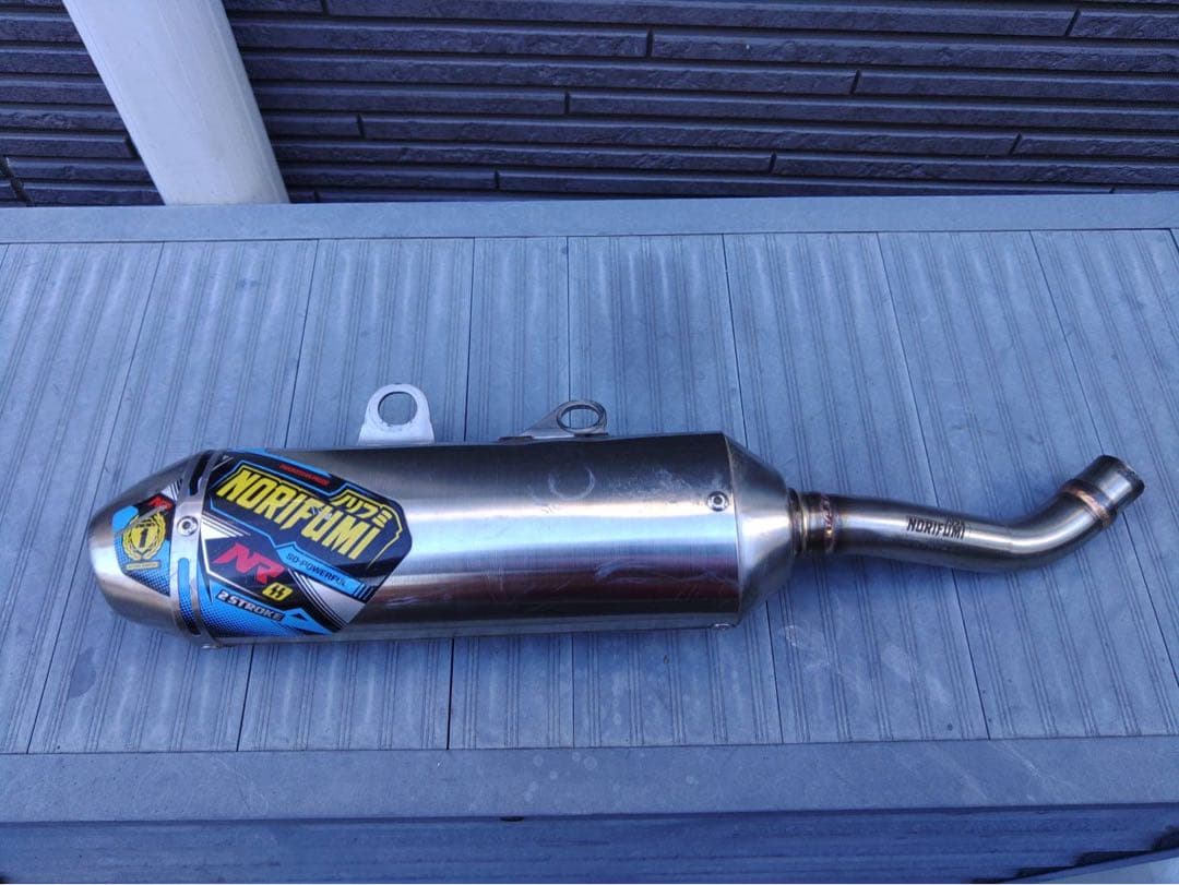 ヤマハ　ノリフミ　サイレンサー　YZ125 YZ125X NORIFUMI