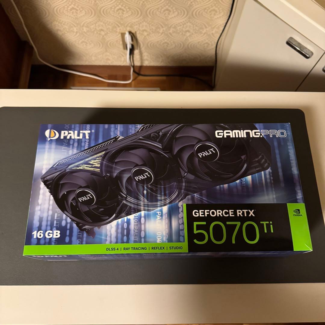 グラフィックボード・グラボ・ビデオカード Palit GeForce RTX 5070 Ti GamingPro V1