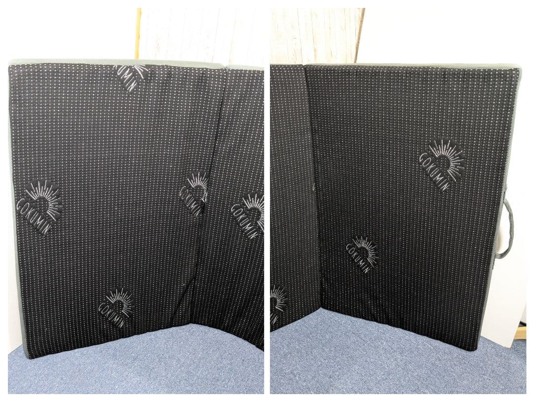 GOKUMIN ゴクミン 三つ折り ベッドマット 厚さ10cm シングル