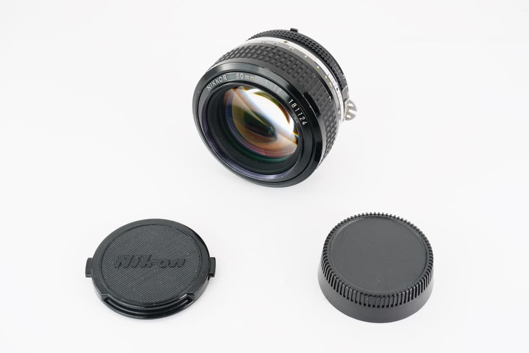 【美品】動作◎ ニコン Ai Nikkor 50mm F1.2 124