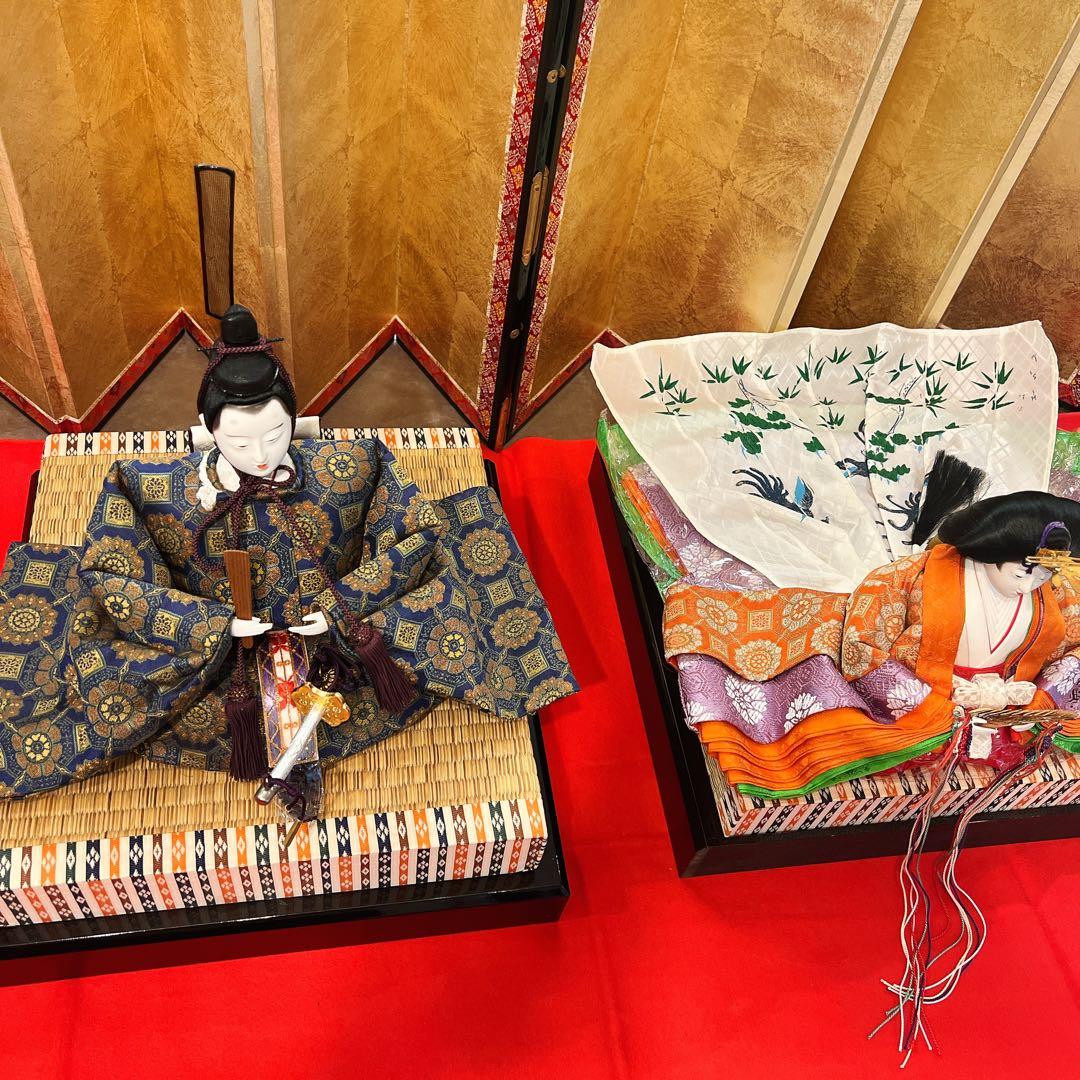 極美品　おひなさま　親王飾り　雛人形　極上品