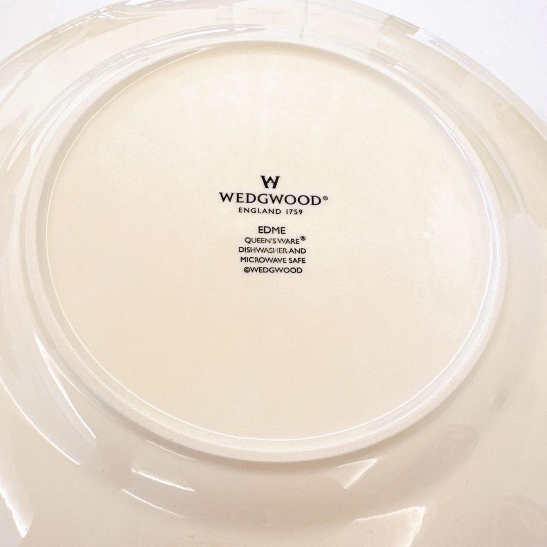 廃盤品 レア エドミー ウェッジウッド クイーンズウェア プレート EDME